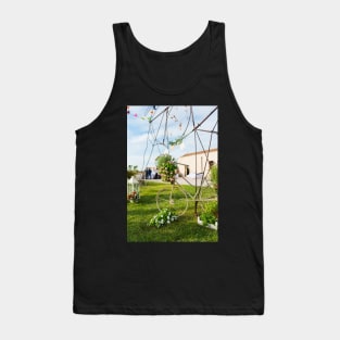 Flower in a garden Tank Top